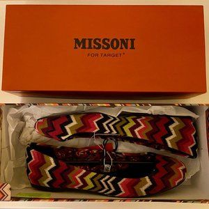 Missoni for Target NWT Chevron Ballet Flats